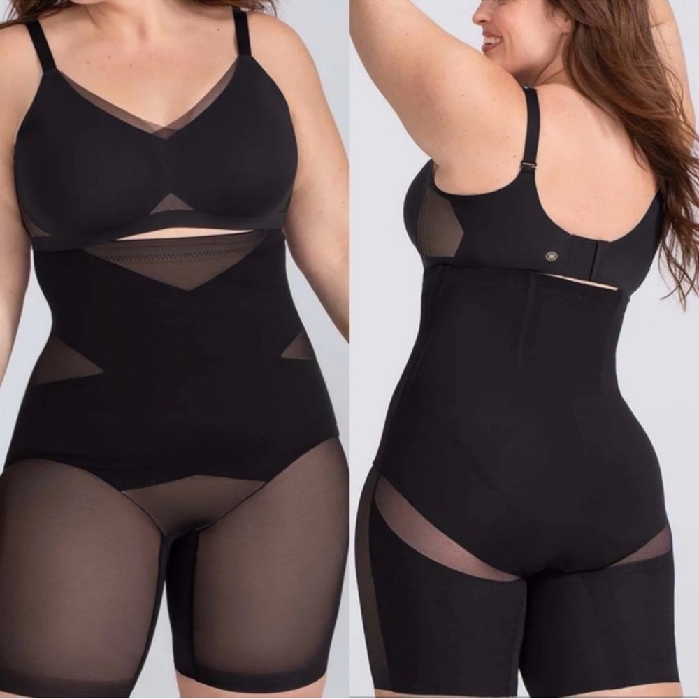HONEYLOVE SuperPower Shapewear Shorts Runway Black Size Large